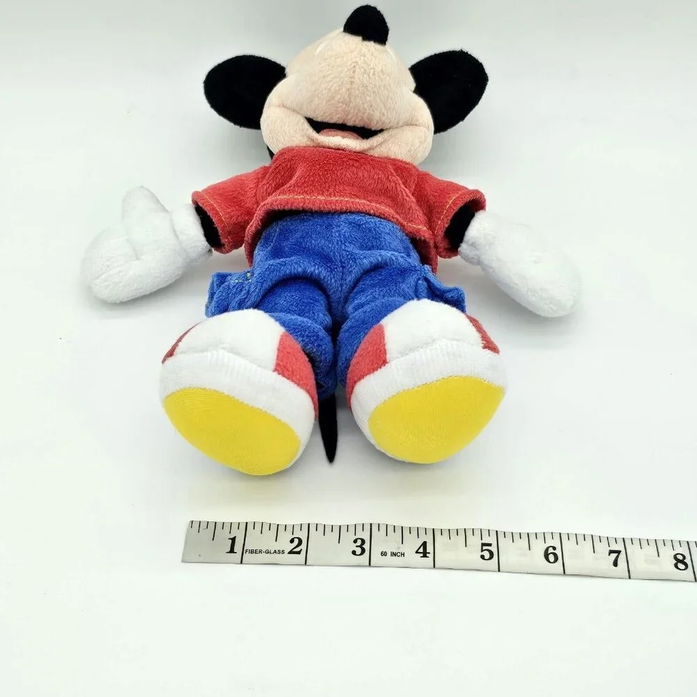 Vintage Disney Mickey Mouse Fisher Price Plush Stuffed Animal Y2K Streetwear